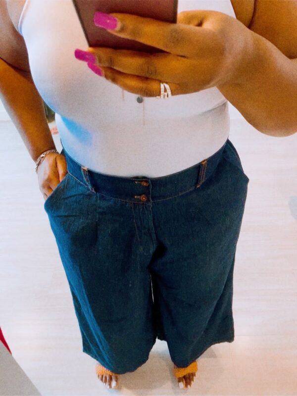 Calça Pantalona Jeans Leve - Image 3